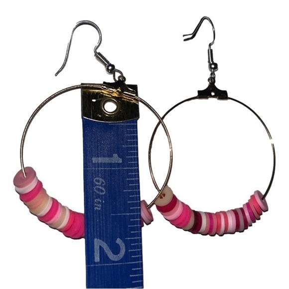 BOHO hoop earrings 3prs - Picture 4 of 9
